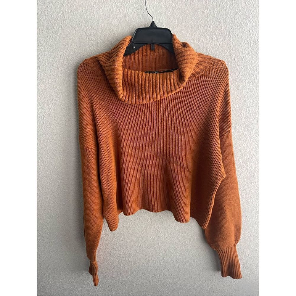 Wild Fable Scoop Neck Crop Sweater